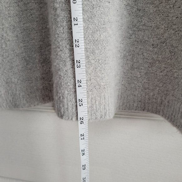 3/4 Zip Cozy Mock Neck Sweater - Picture 6 of 7